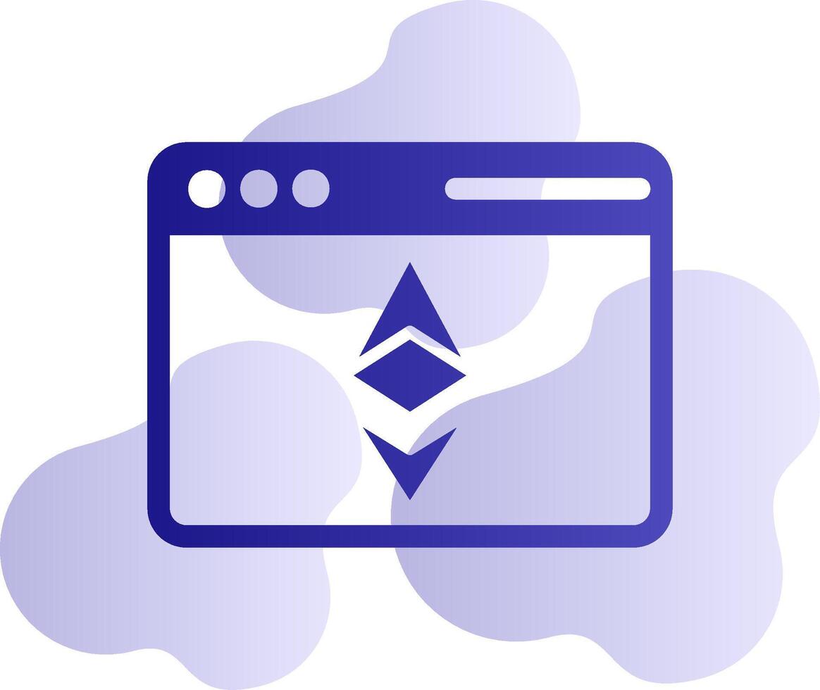 Ethereum Browser Vector Icon