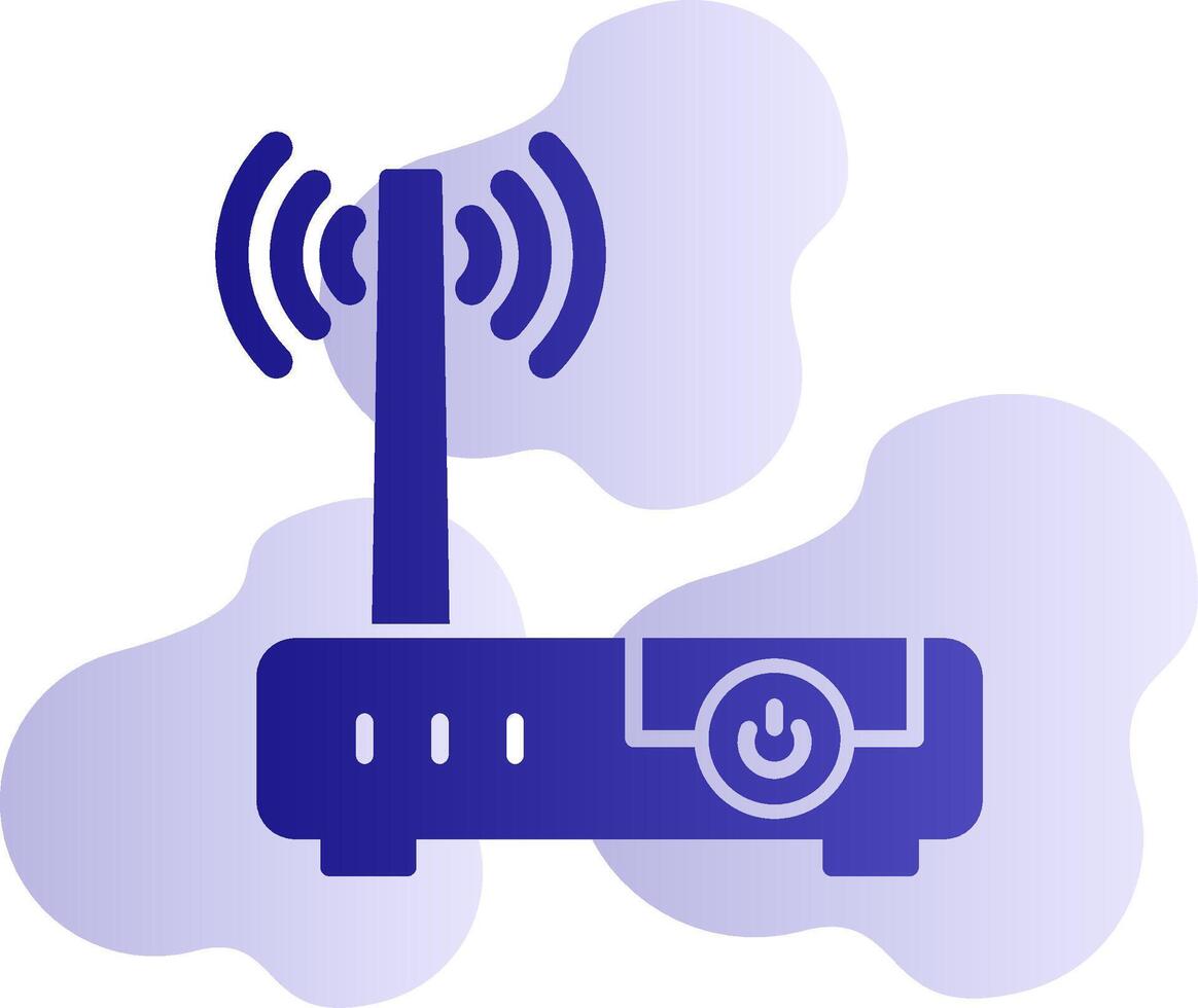 Router Device Vector Icon