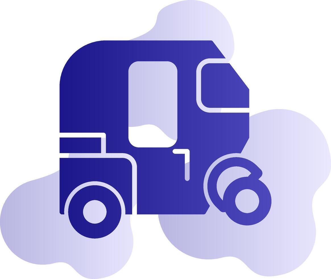 Tuk Tuk Vector Icon