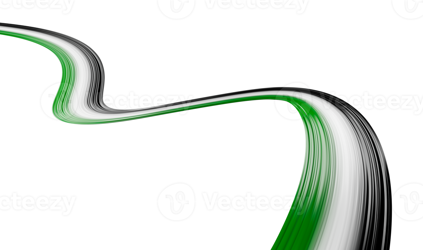 Palestina bandiera nastro 3d illustrazione png