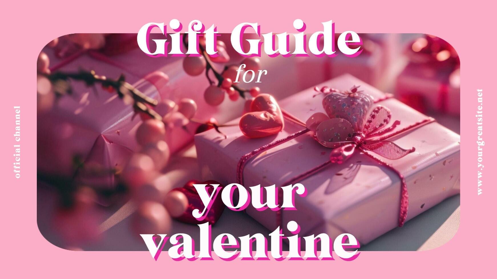 valentine for youtube channel thumbnail template