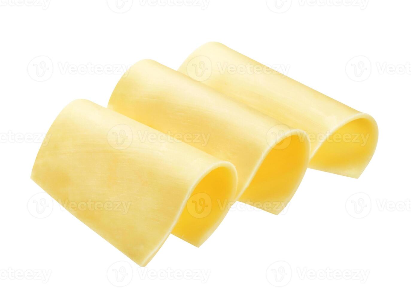 aislado queso. queso rebanada aislado en blanco antecedentes con recorte camino foto