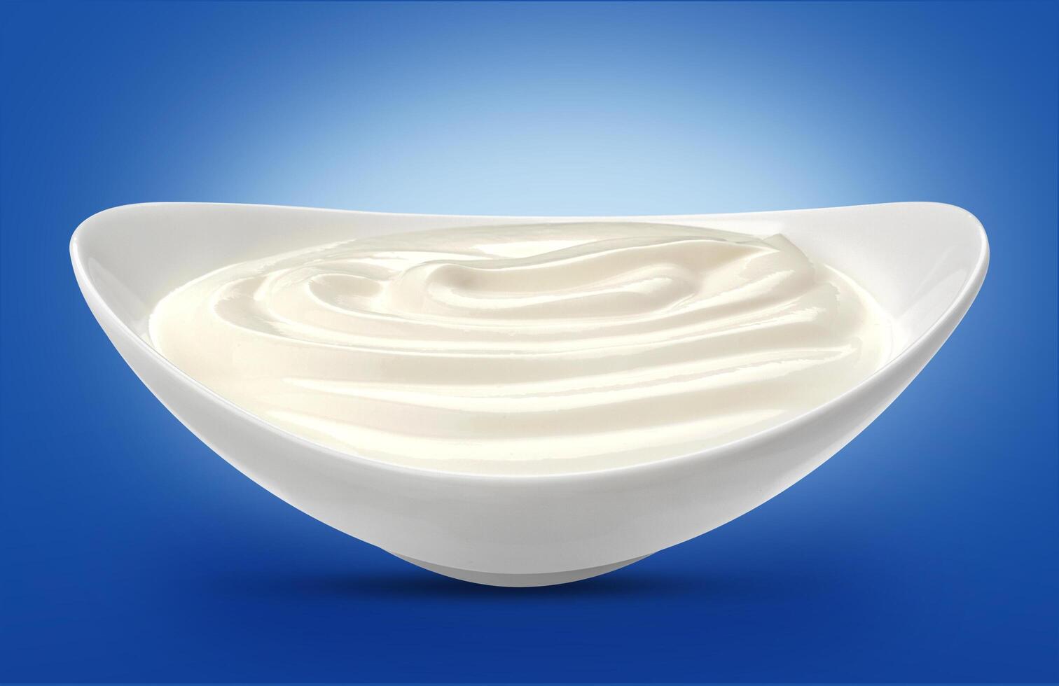 Sour cream bowl photo