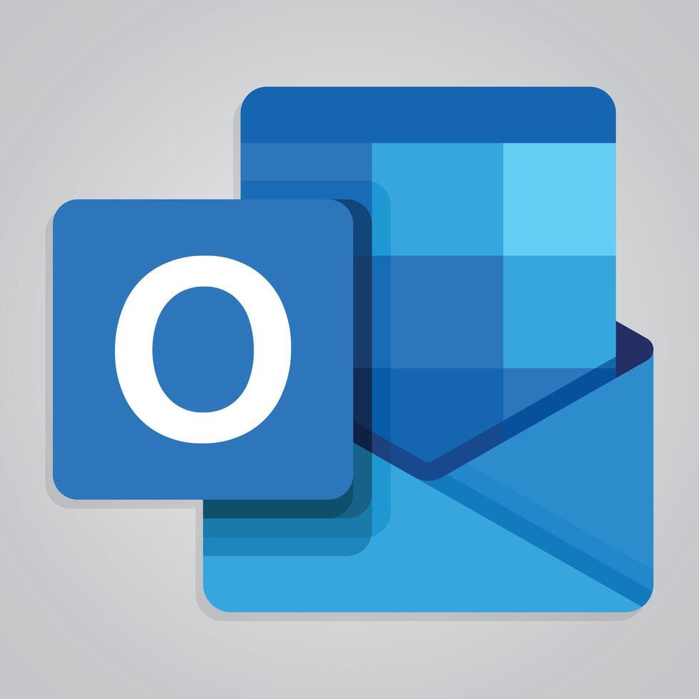 Microsoft Outlook, logo, Microsoft, icon, Vector Art