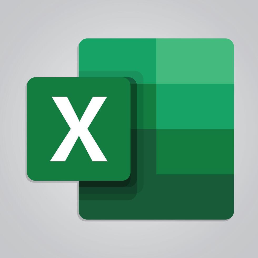Microsoft Excel, logo, Microsoft, icon, Vector Art