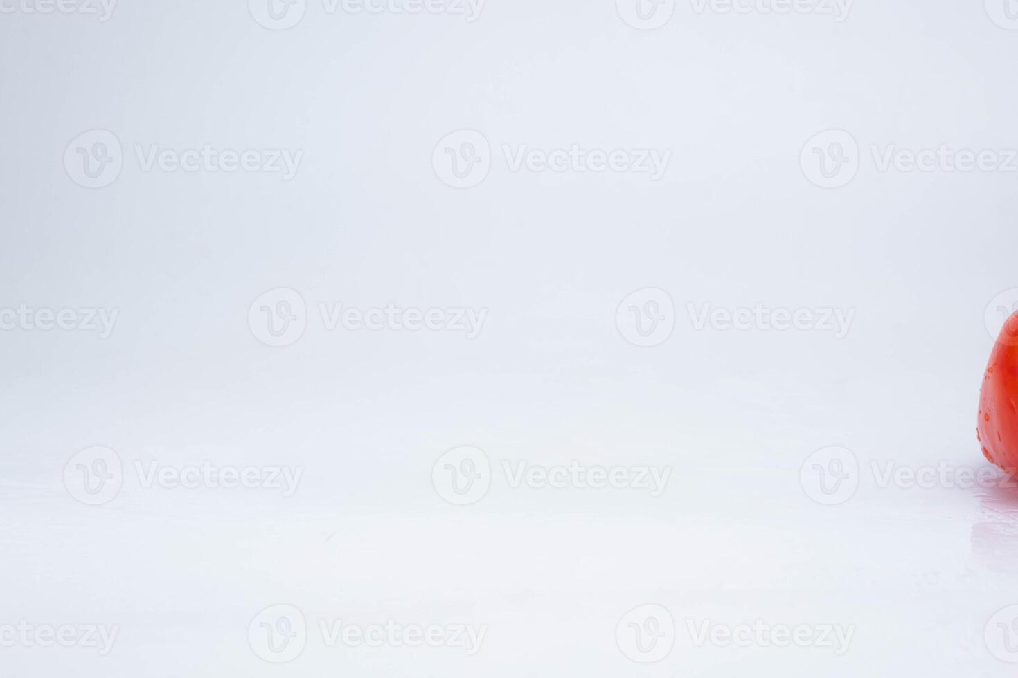 Three bell peppers isolated on white background. Bell peppers of various colors on a white background. photo