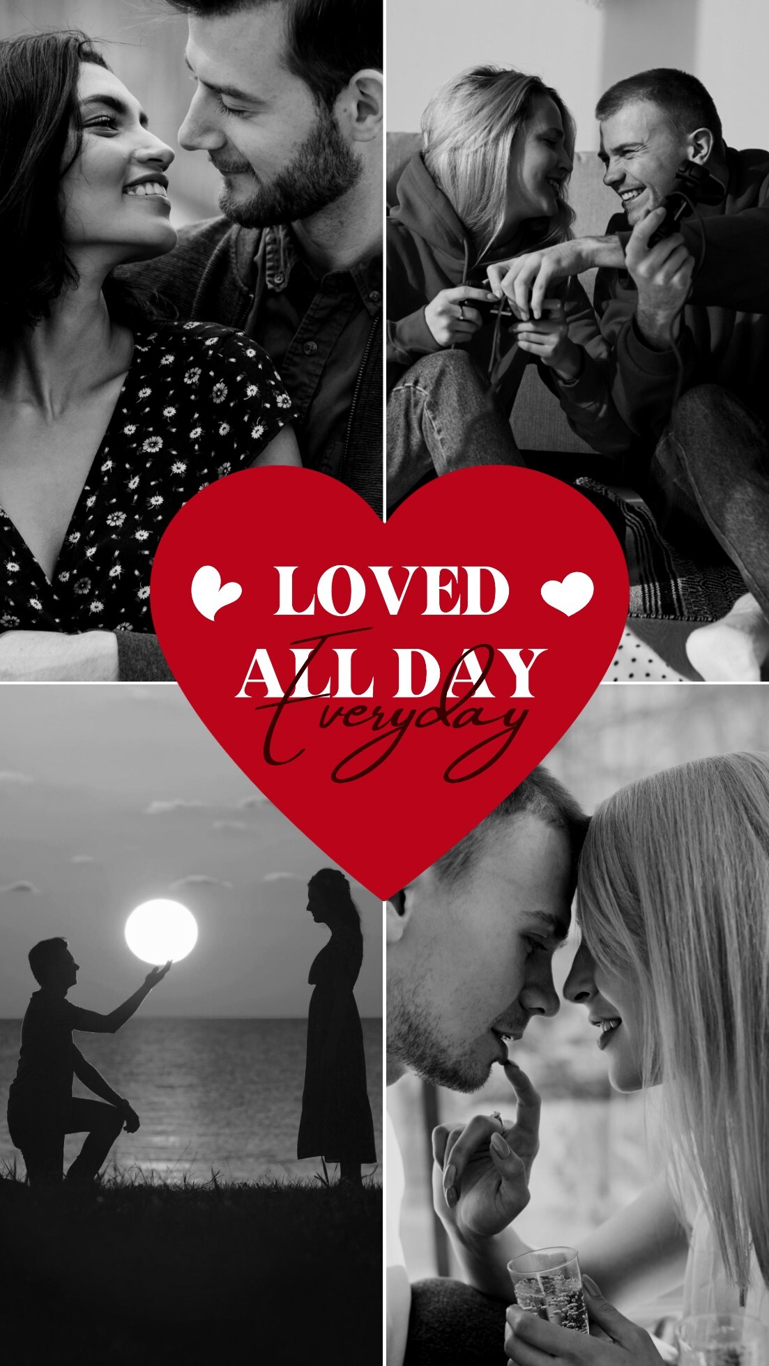 Loved All Day Everyday on Valentine #39 s Day for Instagram Story 38601360