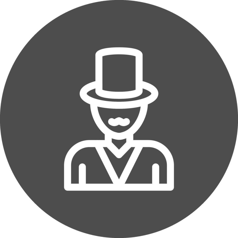 Magician Creative Icon Design vector