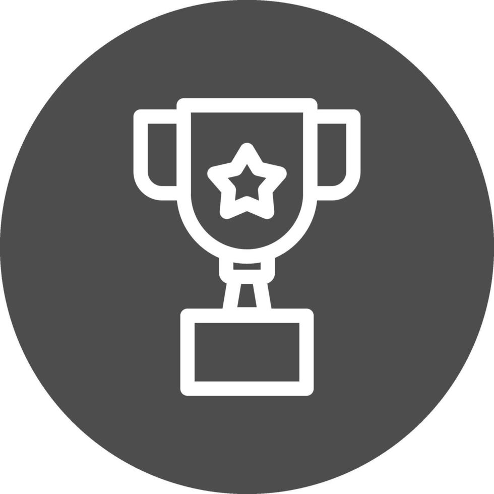 Trophy Creative Icon Design vector