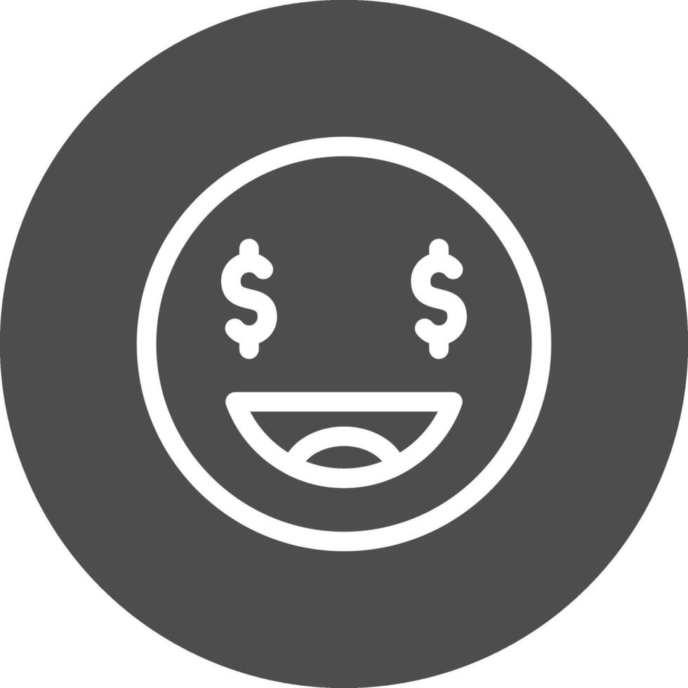 Greedy Creative Icon Design vector