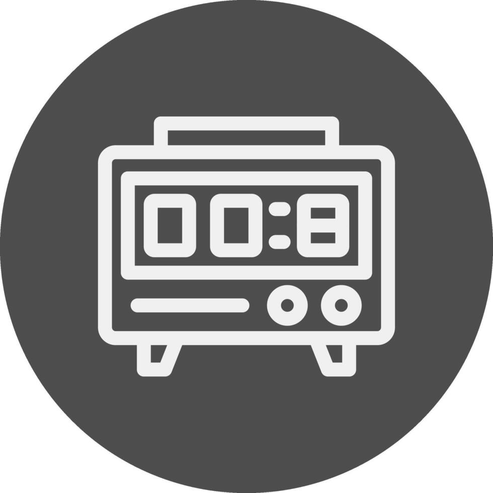 Digital Stopwatch Creative Icon Design vector