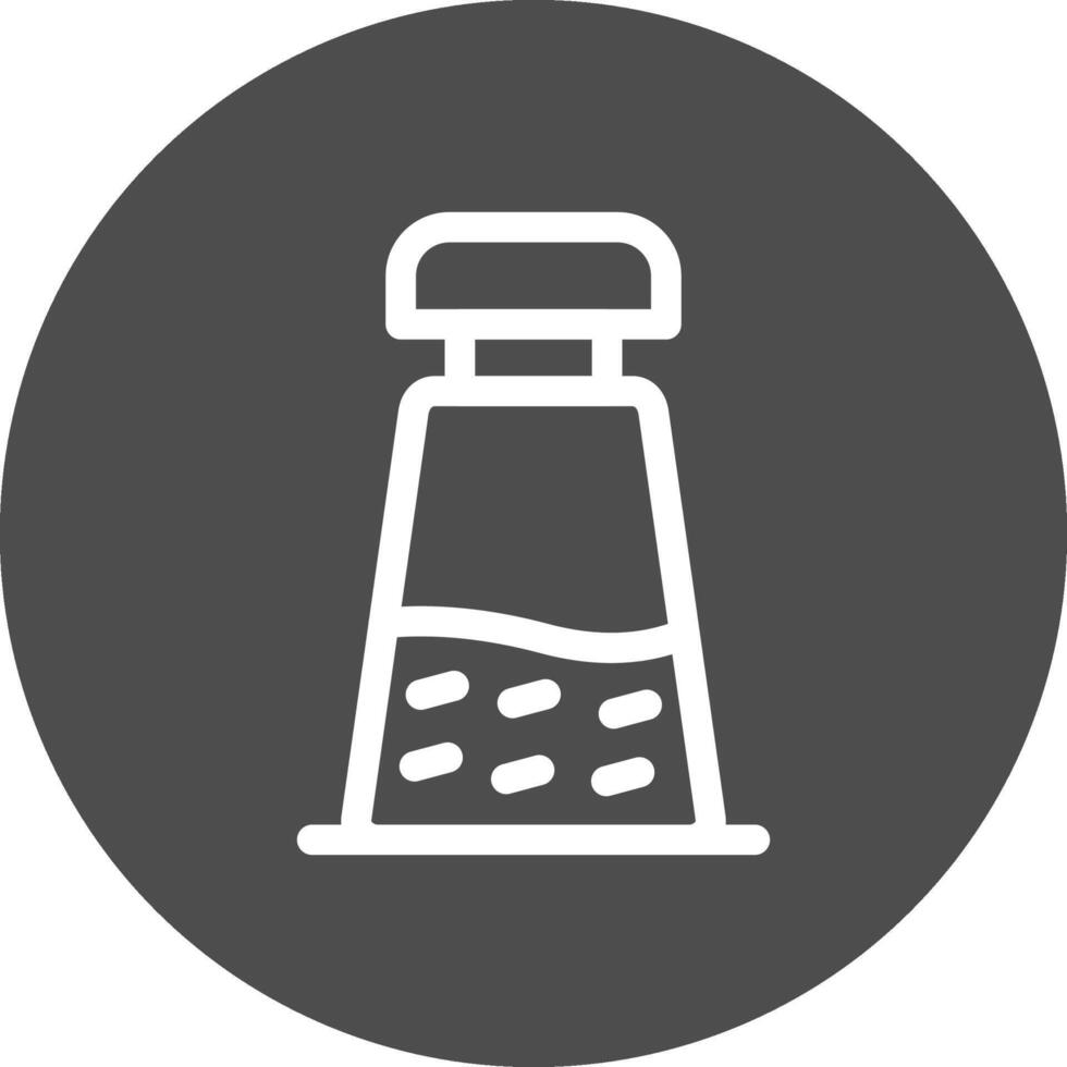 Salt And Pepper Creative Icon Design vector