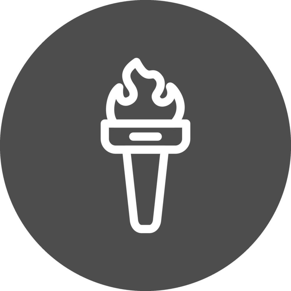 Pirates Torch Creative Icon Design vector