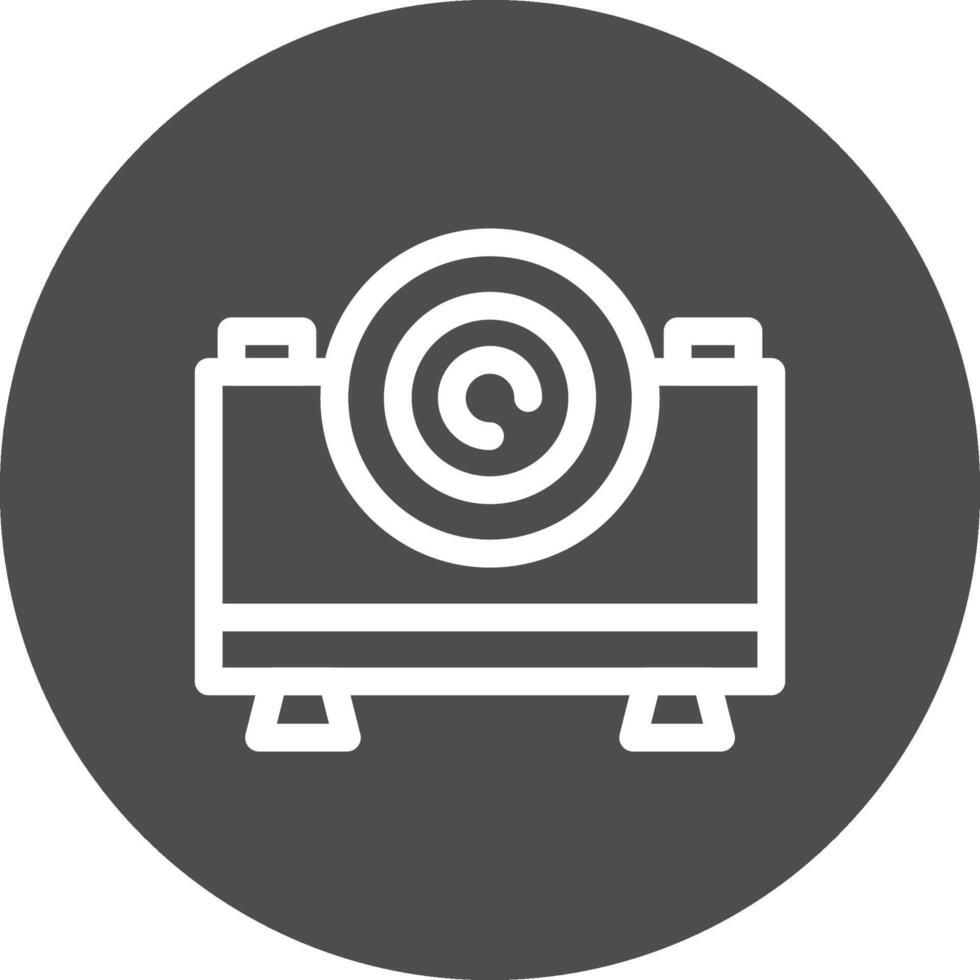 diseño de icono creativo del proyector vector