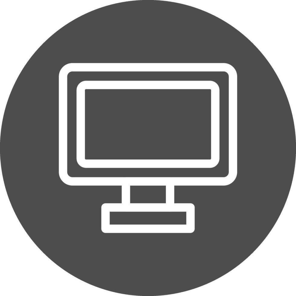 Monitor Creative Icon Design vector