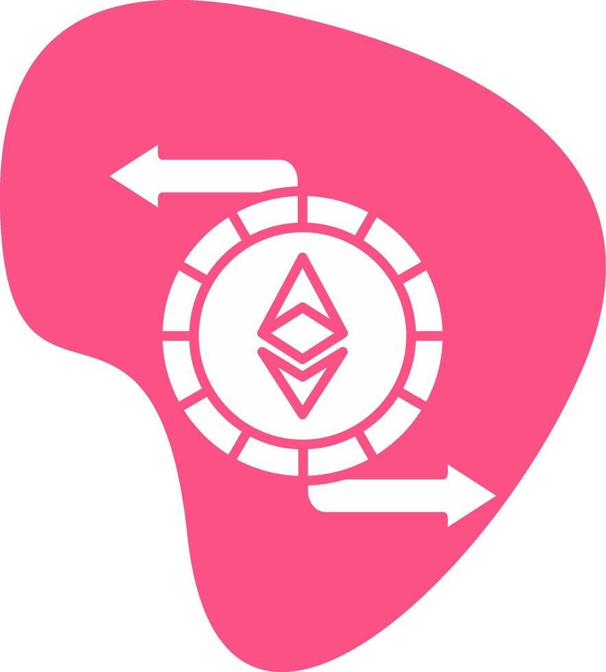 Ethereum Exchange Vector Icon