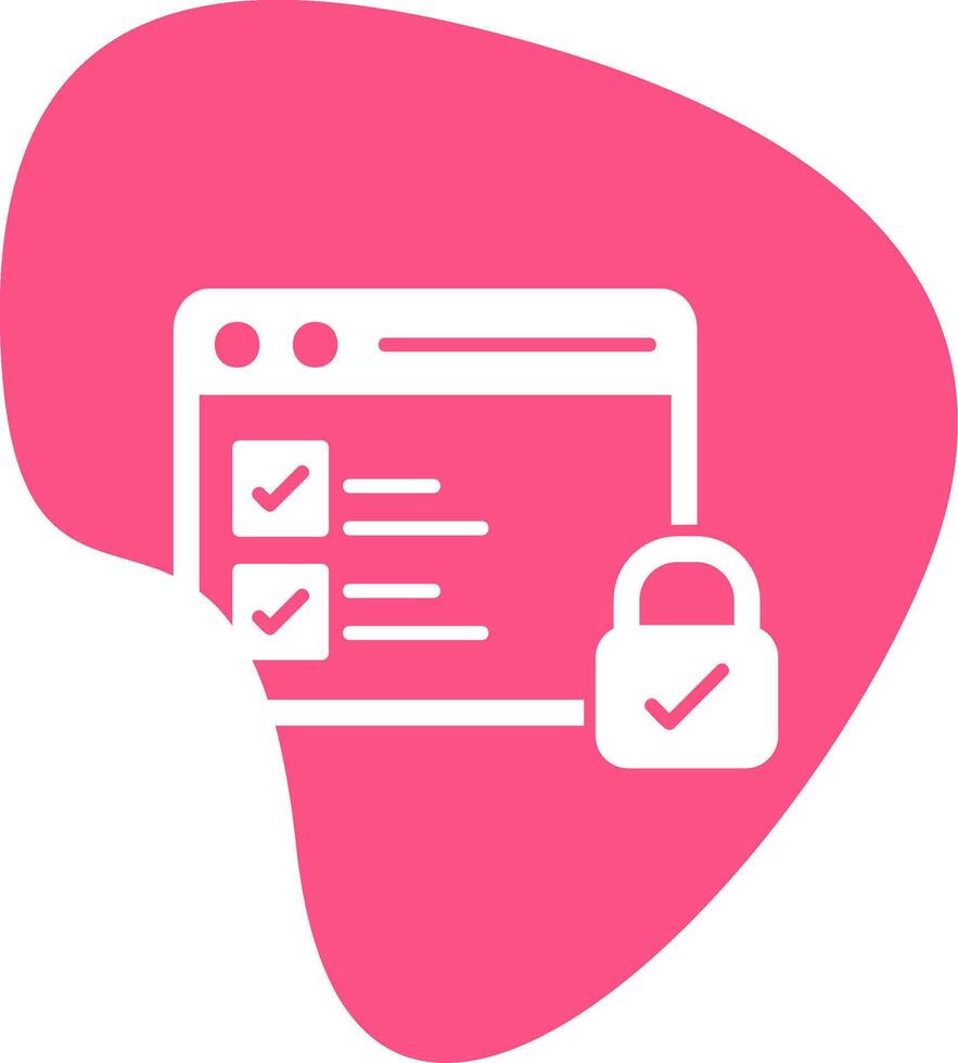 Secure Data Vector Icon