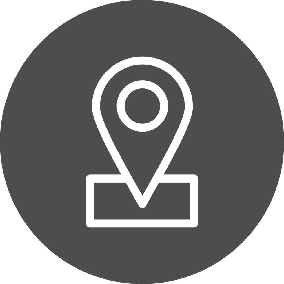 Location Pin Creative Icon Design vector