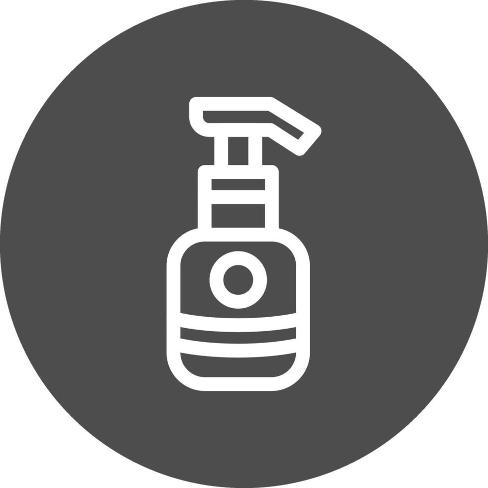 Shampoo Creative Icon Design vector