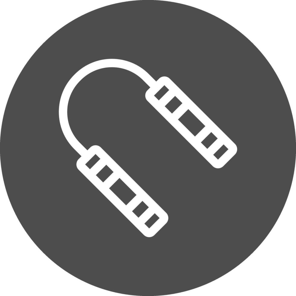 Nunchaku Creative Icon Design vector