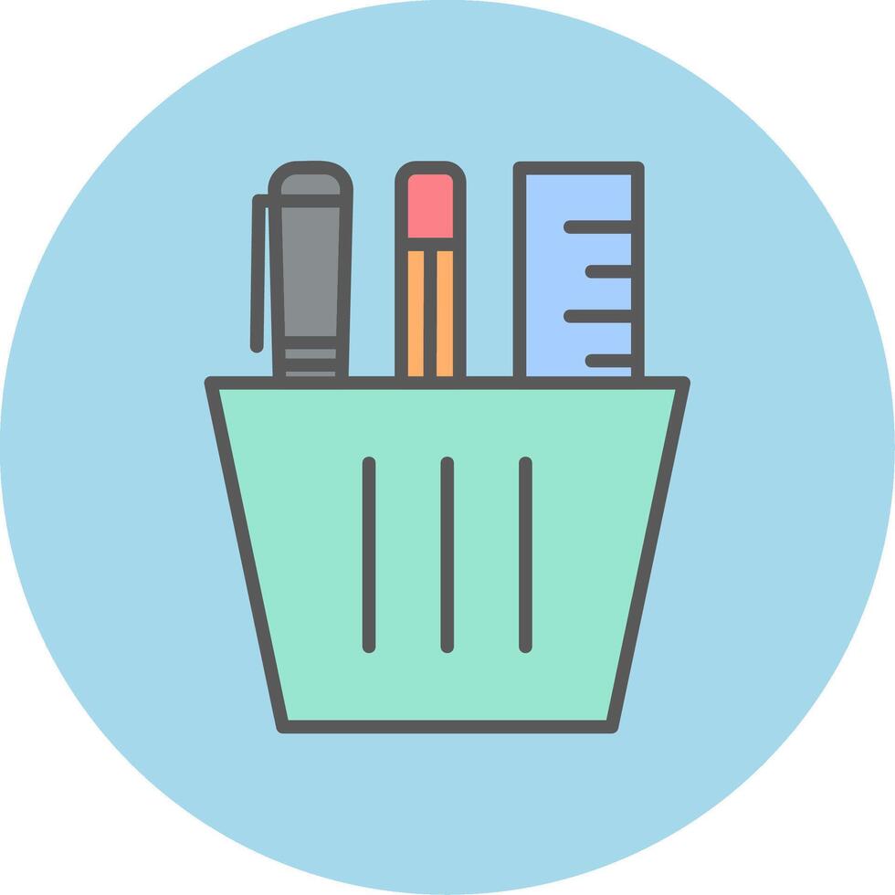 Stationery Vector Icon