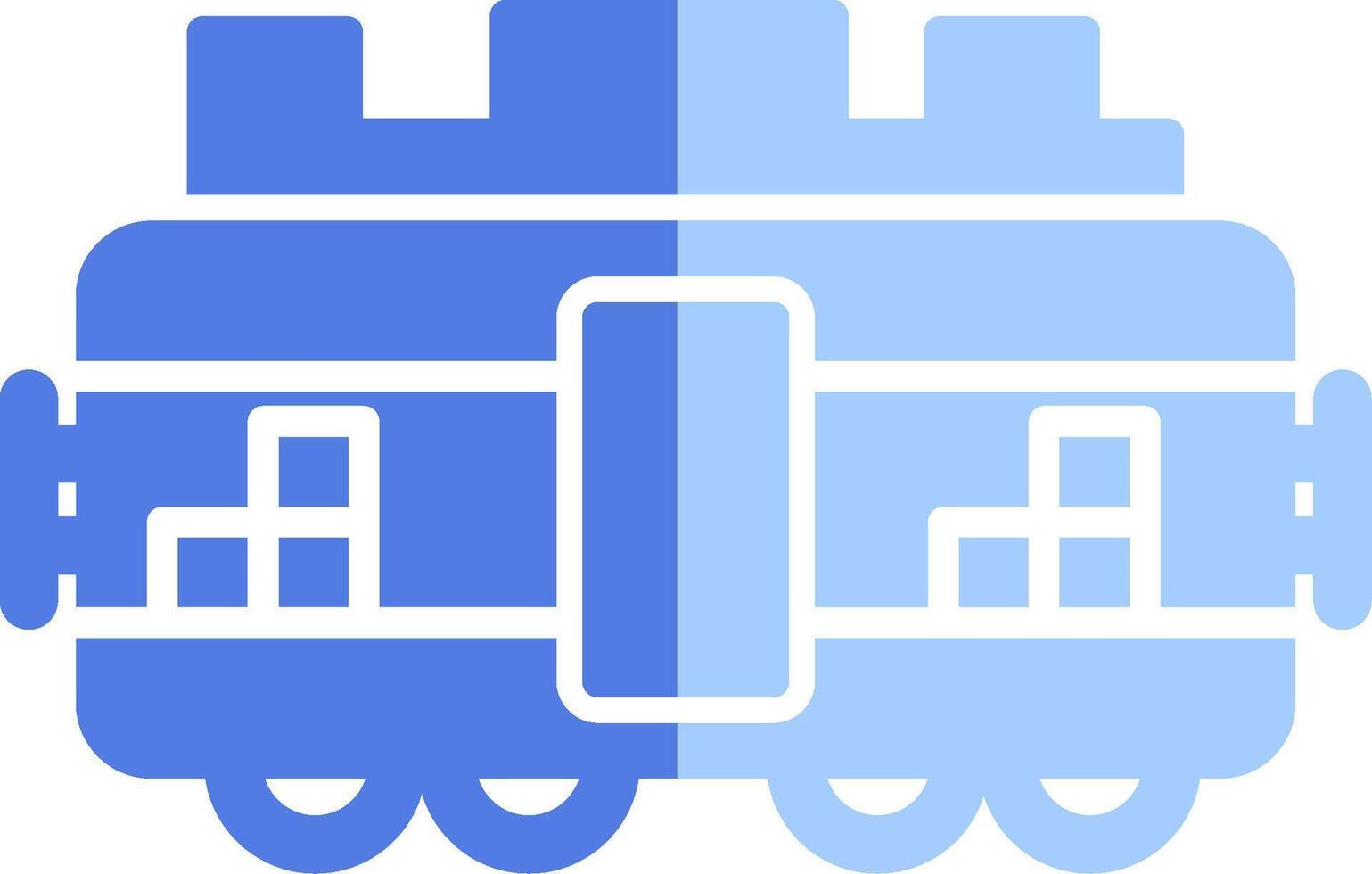 tren carga vector icono
