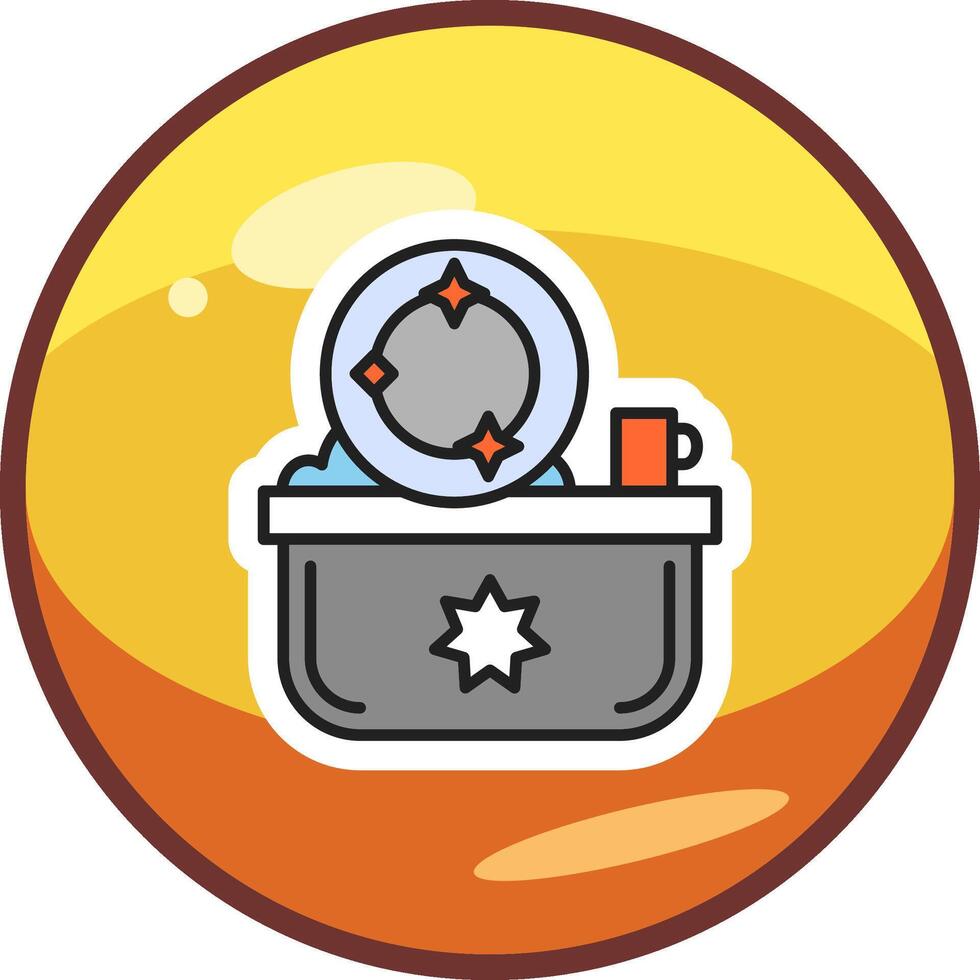 Washing Up Vector Icon