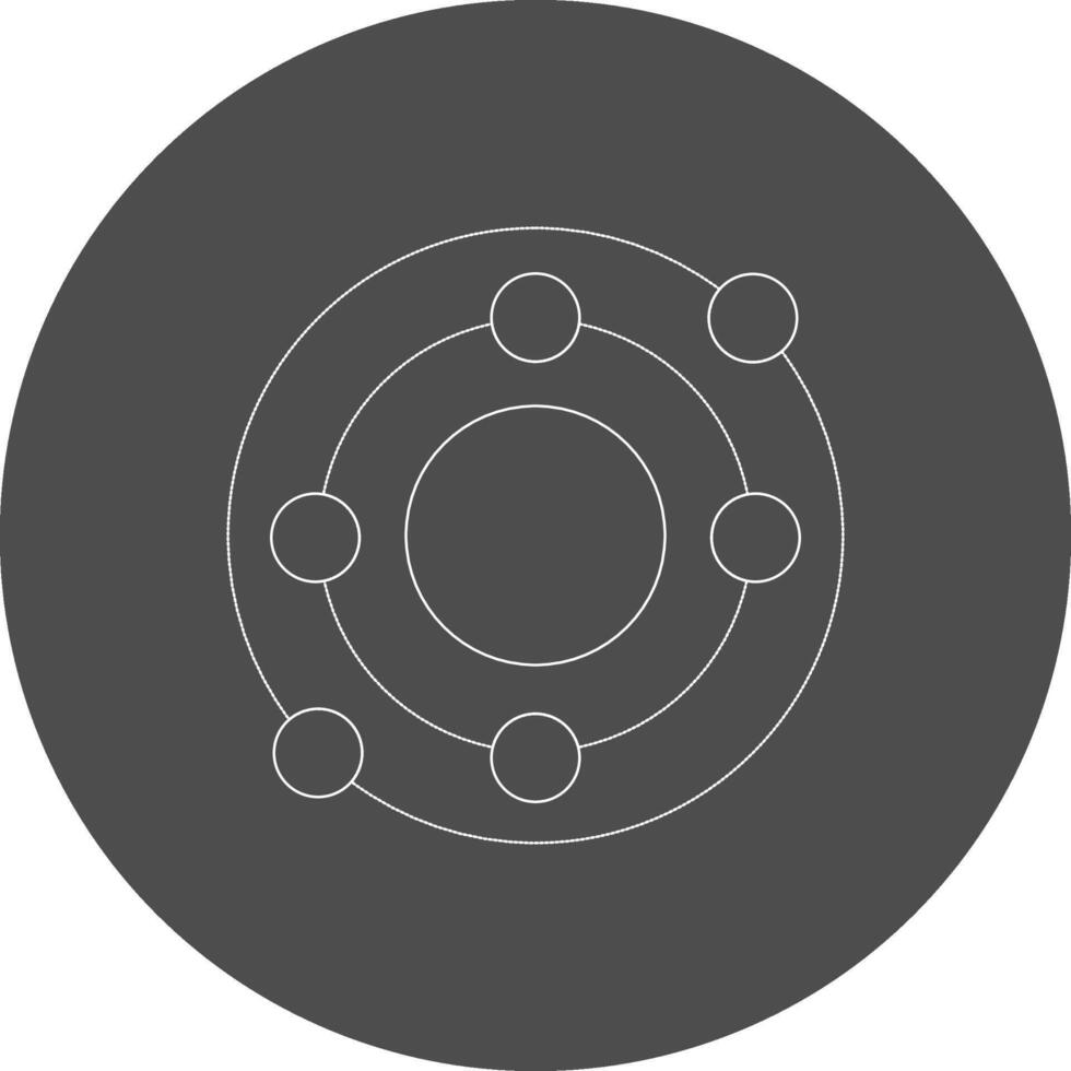 Planet Creative Icon Design vector