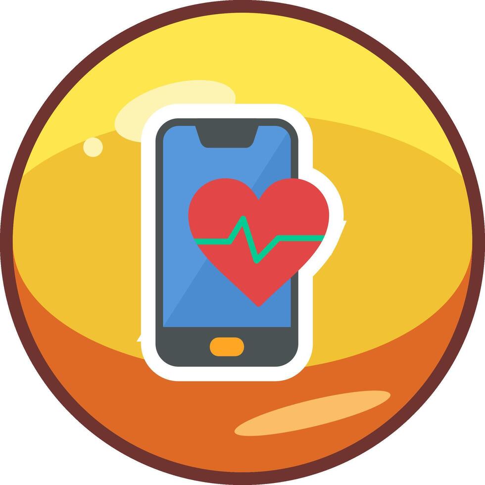 Heart Rate Vector Icon