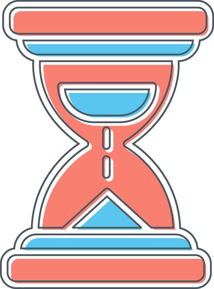 icono de vector de reloj de arena