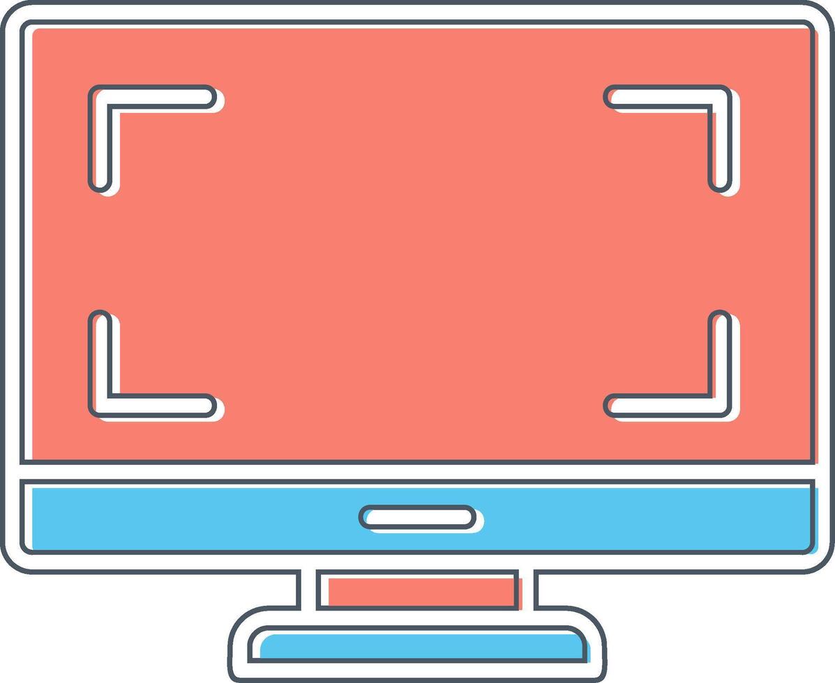 Monitor Vector Icon