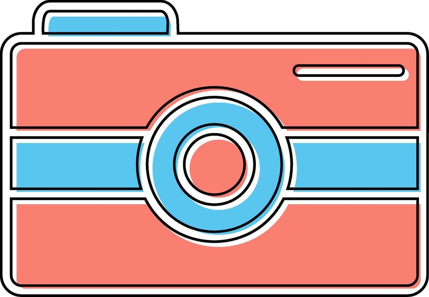 icono de vector de camara