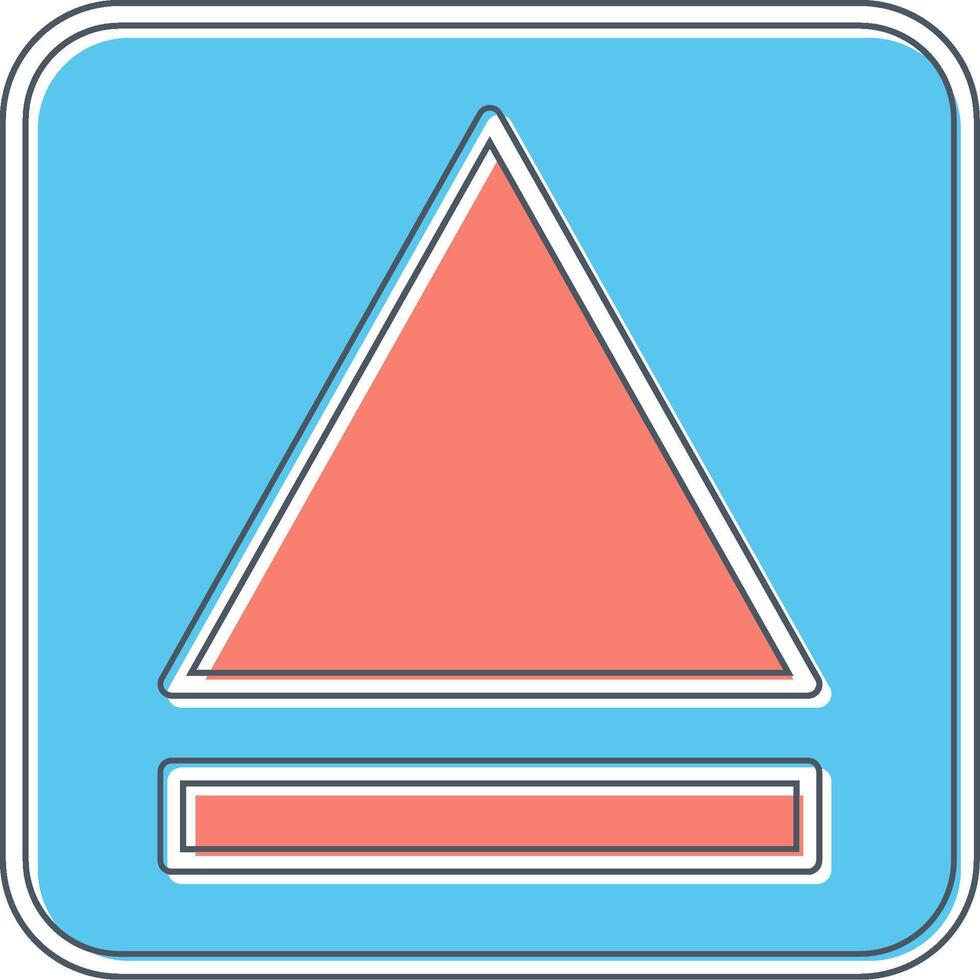 Eject Symbol Vector Icon