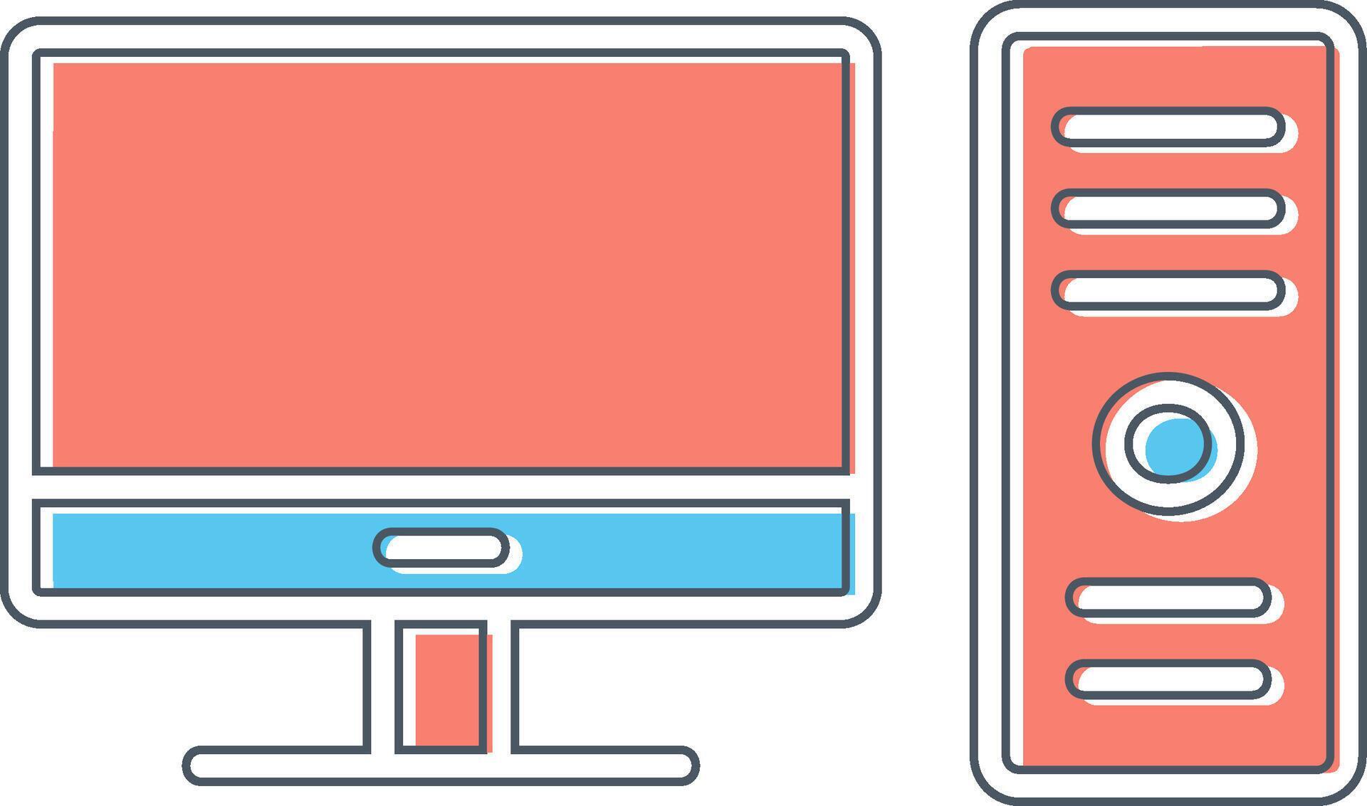 Computer Vector Icon 38604094 Vector Art at Vecteezy