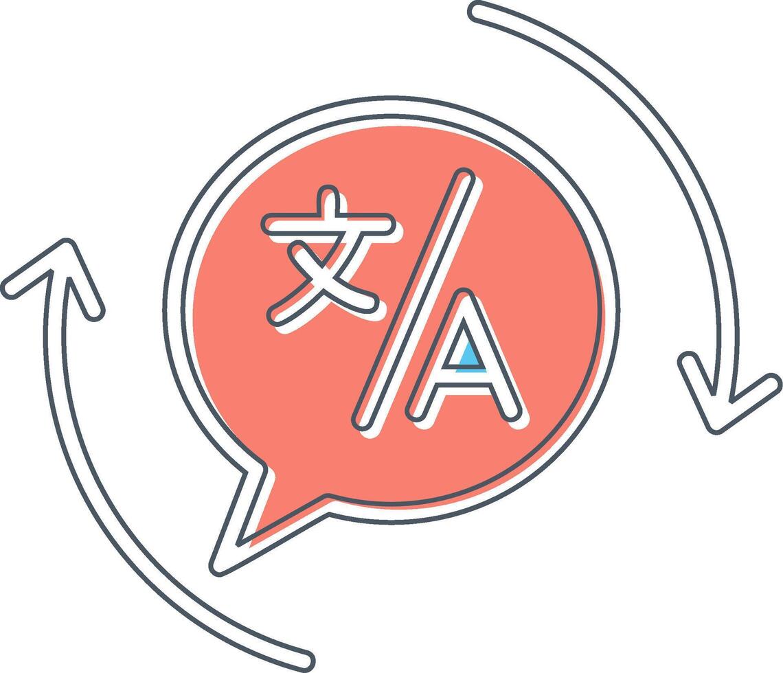 Translation Vector Icon