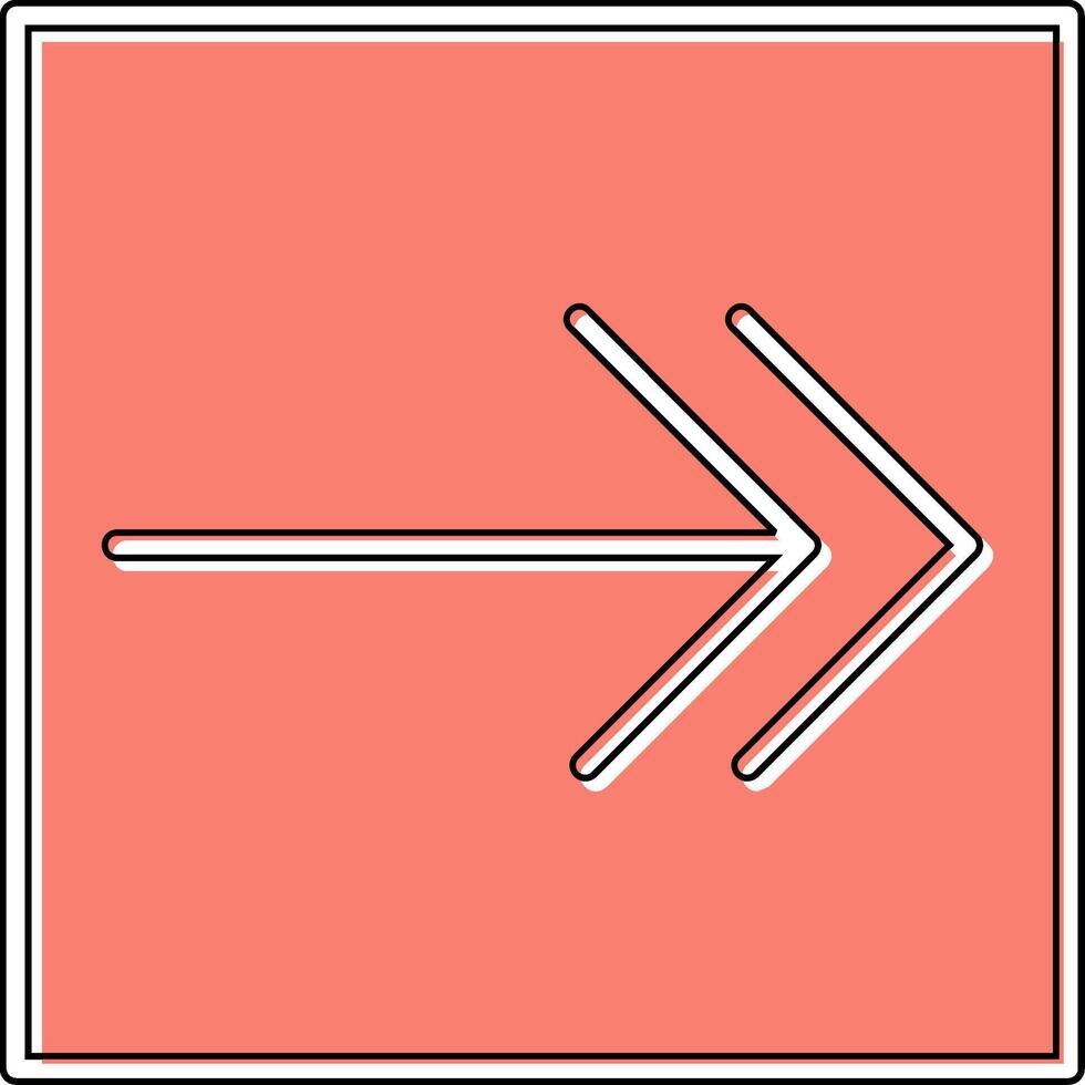 Right Arrow Vector Icon