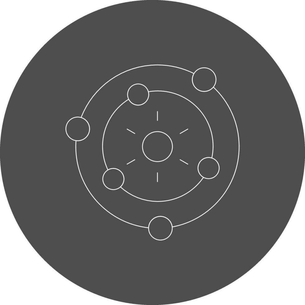 Orbit Creative Icon Design vector