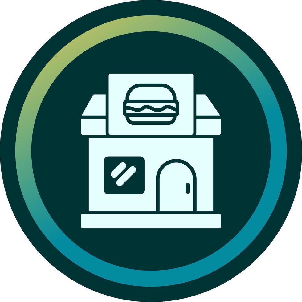 Food Shop Vector Icon