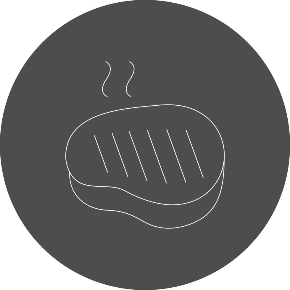 Steak Creative Icon Design vector