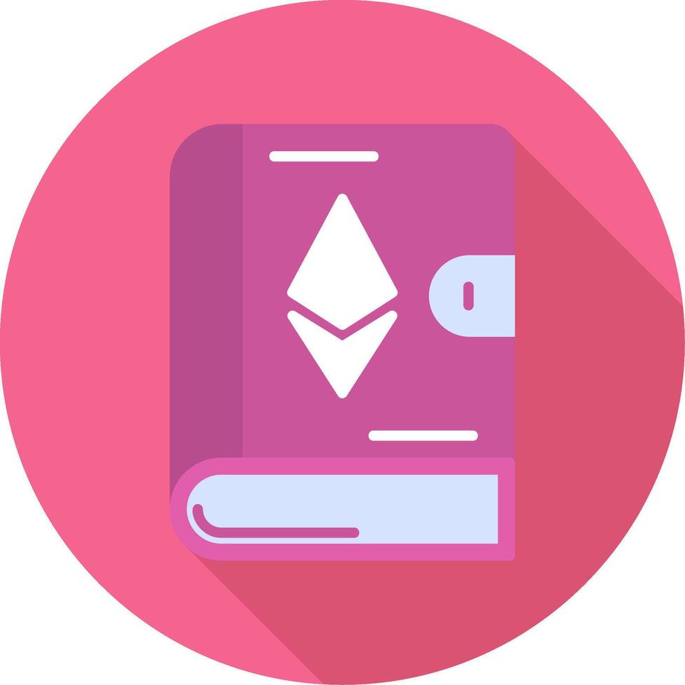 Ethereum Book Vector Icon