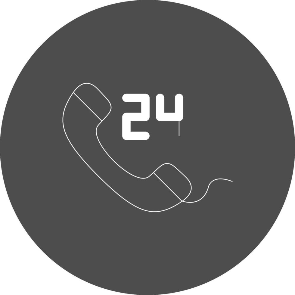 Emergency call Creative Icon Design vector