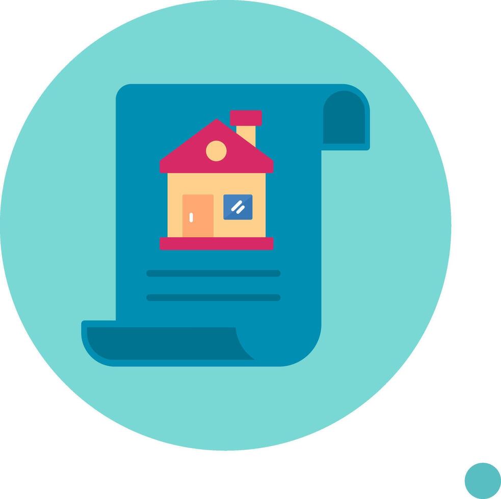 House Document Vector Icon