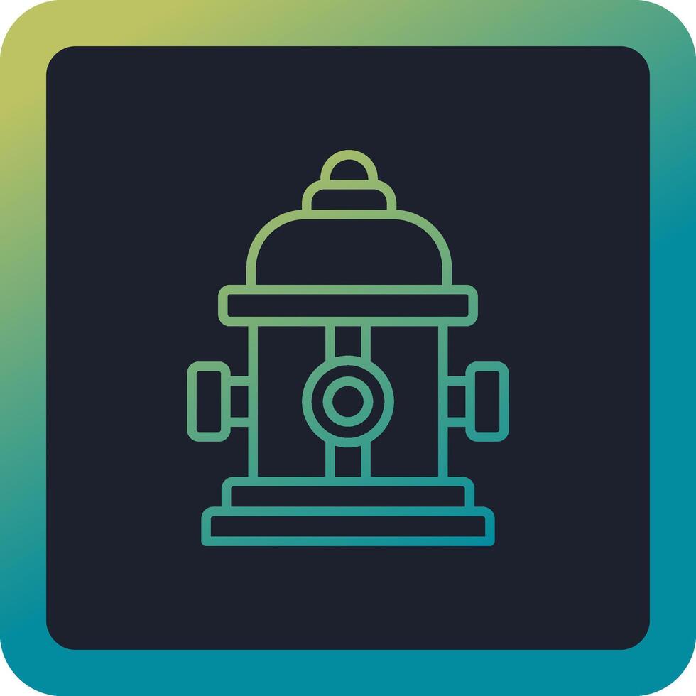 Fire Hydrant Vector Icon