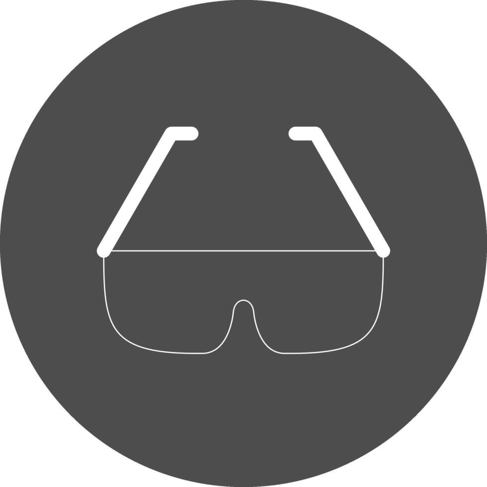 diseño de icono creativo de gafas vector