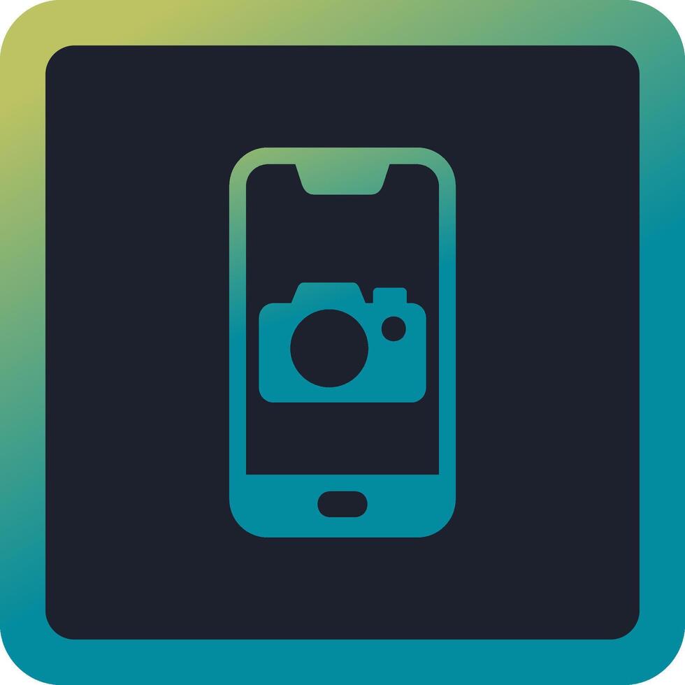 Smartphone Camera Vector Icon