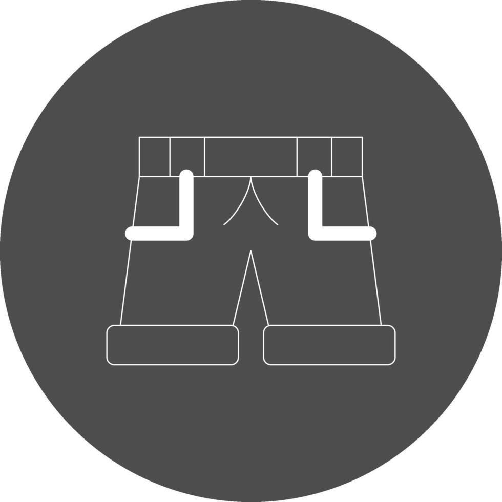 diseño de icono creativo de traje de baño vector