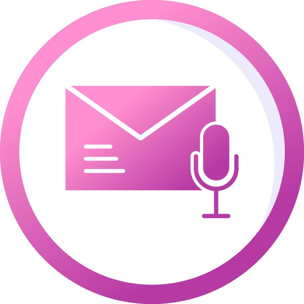 Voice Mail Vector Icon