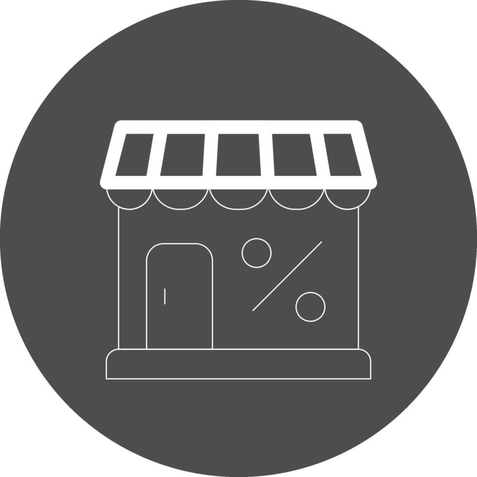 tienda de diseño de iconos creativos vector