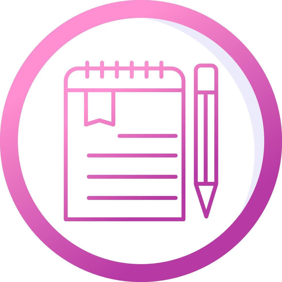 Note Book Vector Icon