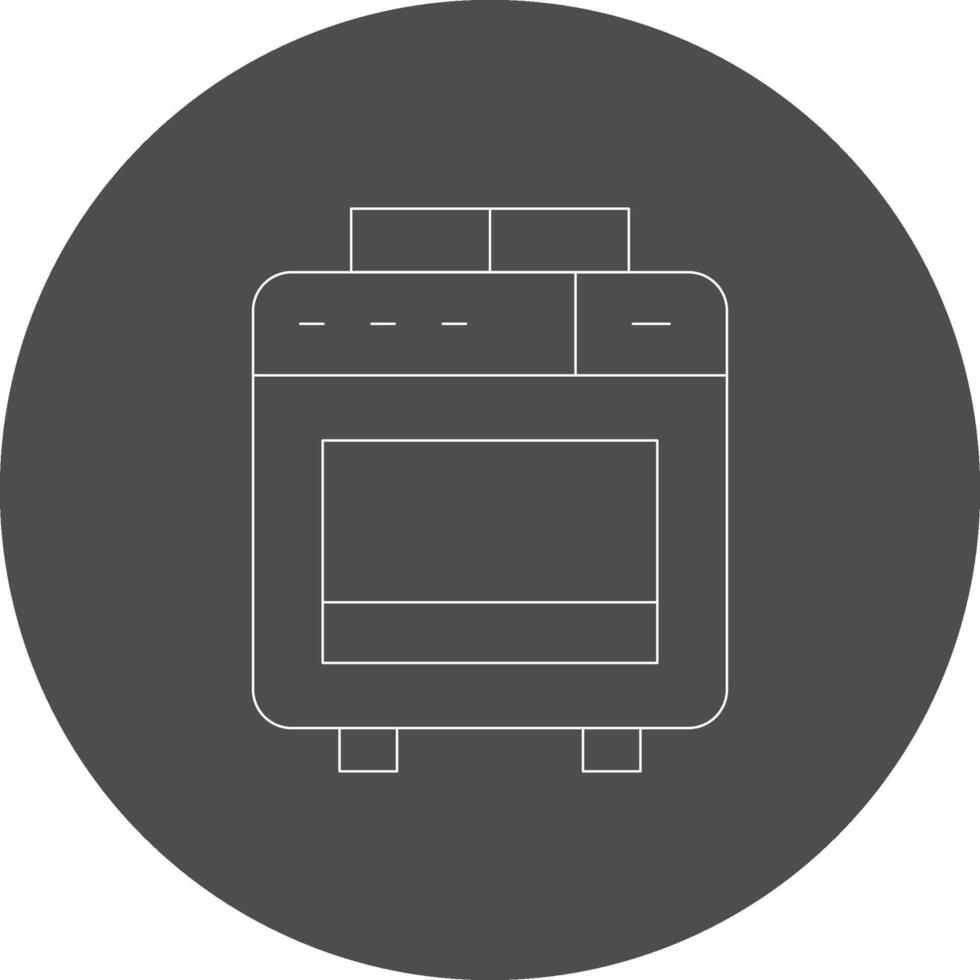 Stove Creative Icon Design vector